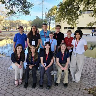 MS TSA group outside posing for a picture