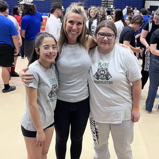 Julissa and Johnalee - Powerlifting state participants