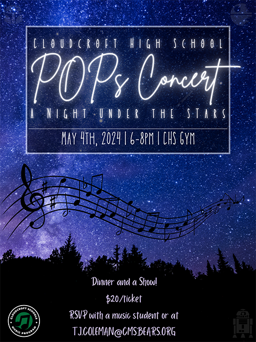 POPs Concert flyer