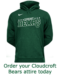Order your Cloudcroft Bears attire today